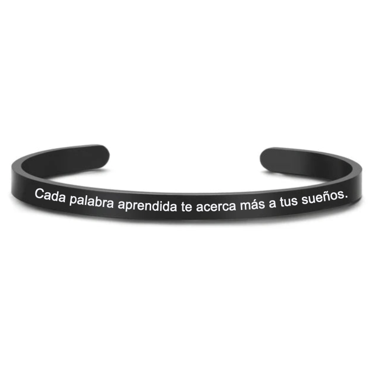 Armband "Aprende con Pasión"