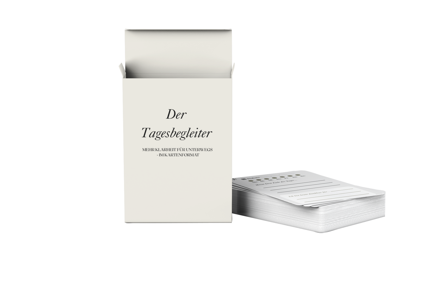 Der Tagesbegleiter – Das 1-Karten-Tagebuch für jeden Tag
